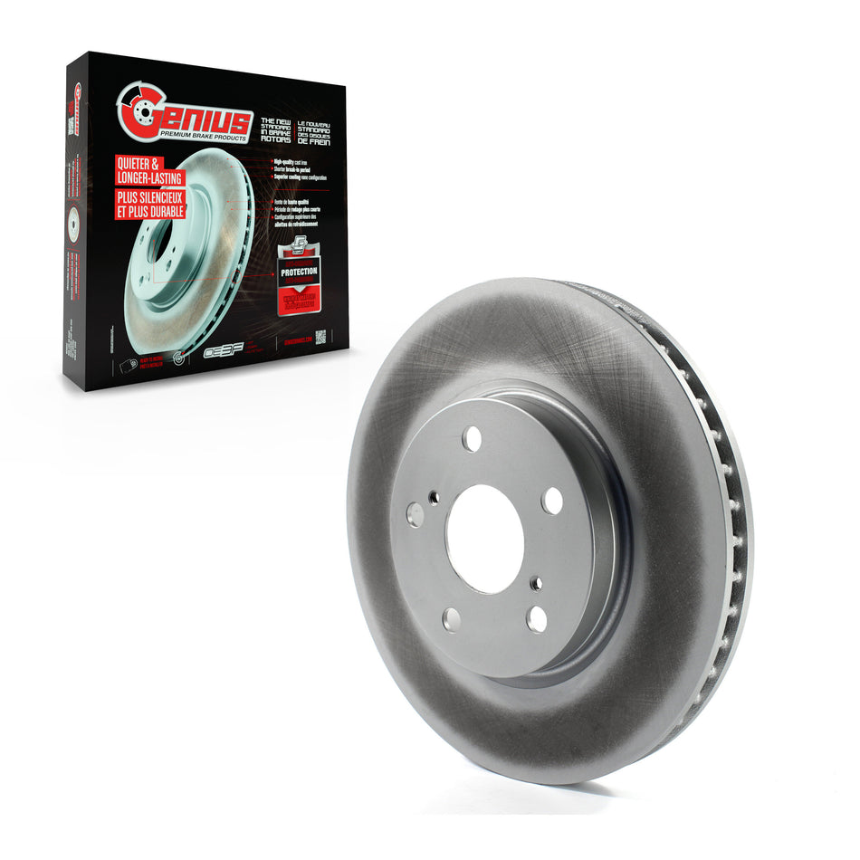 Front Coated Disc Brake Rotor (1 Piece Only) GCR-980494 For Lexus IS250