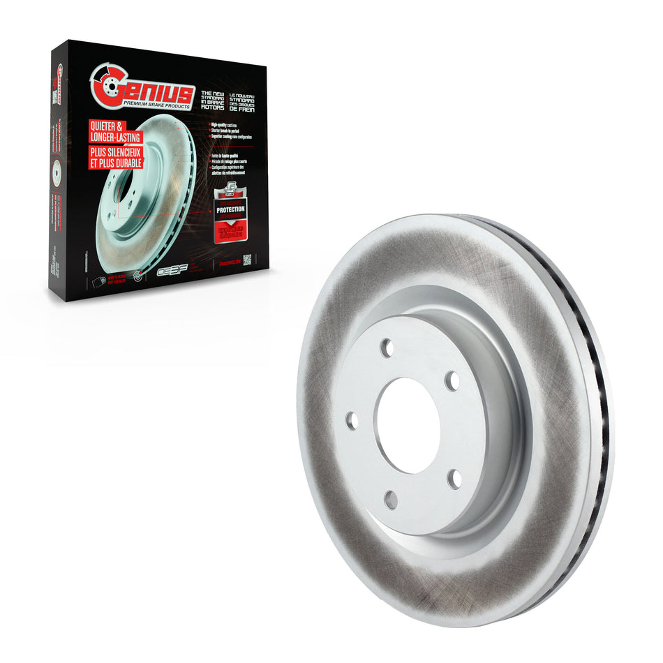 Front Coated Disc Brake Rotor (1 Piece Only) GCR-980562 For Nissan Altima