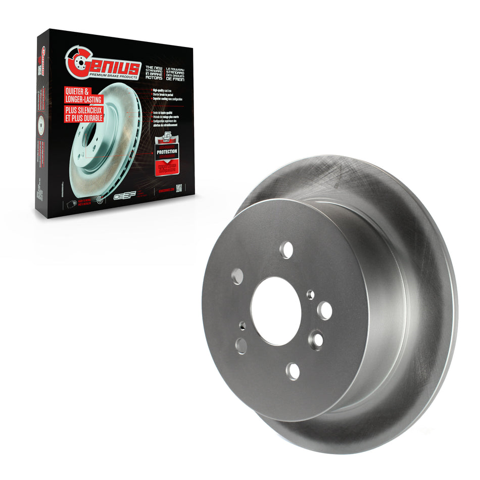 Rear Coated Disc Brake Rotor (1 Piece Only) GCR-980727 For 2009-2016 Toyota Venza
