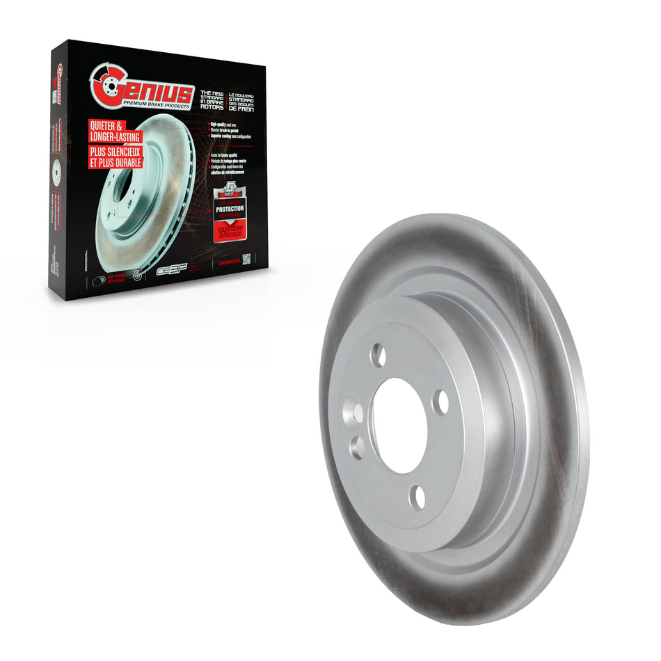 Rear Coated Disc Brake Rotor (1 Piece Only) GCR-980748 For Mini Cooper