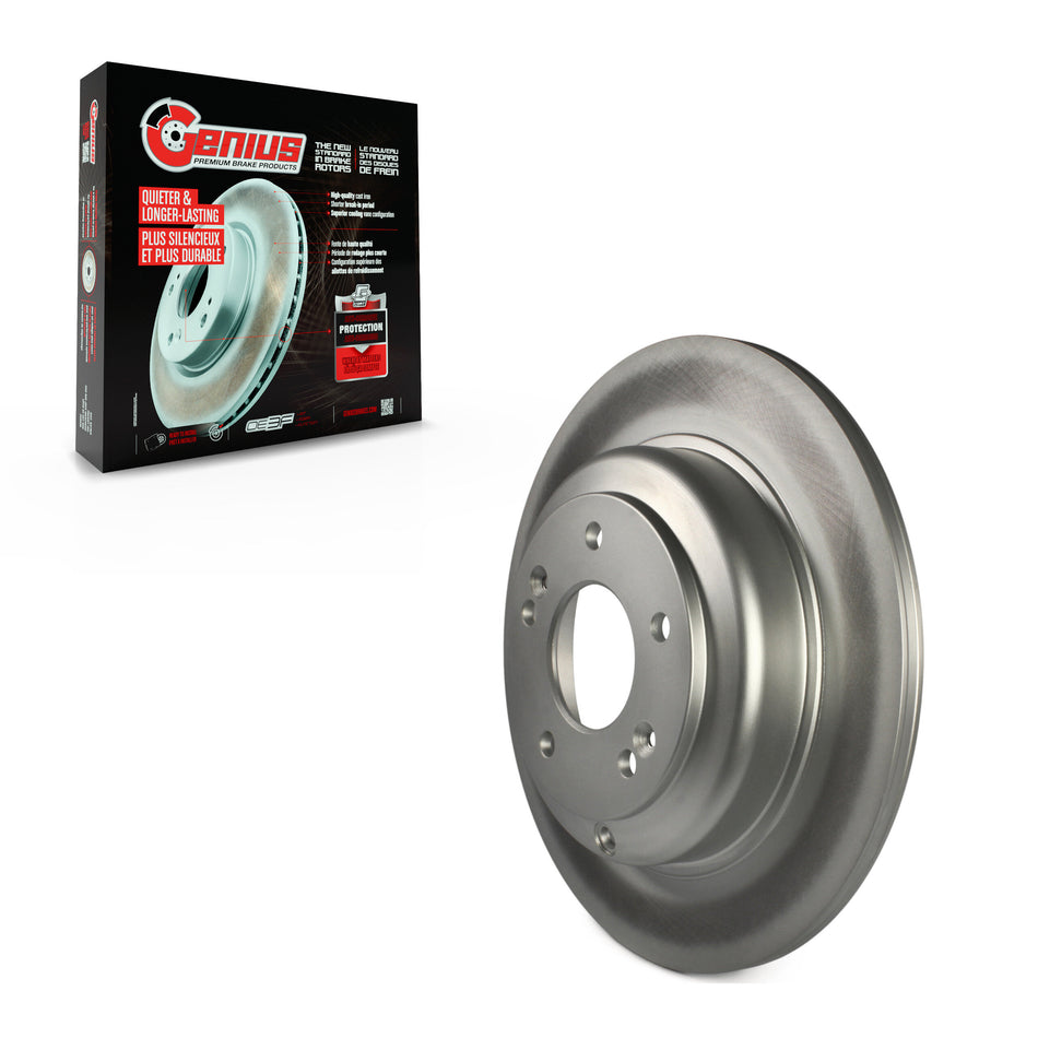 Rear Coated Disc Brake Rotor (1 Piece Only) GCR-980773 For Hyundai Genesis Coupe