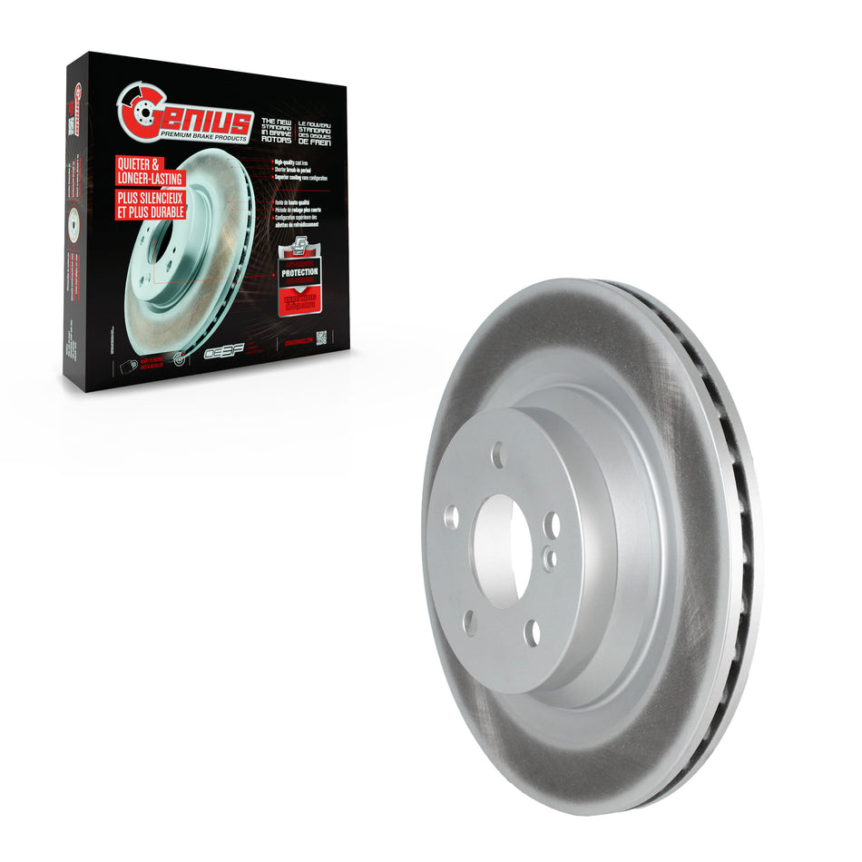 Rear Coated Disc Brake Rotor (1 Piece Only) GCR-980819 For Mercedes-Benz E550 CLS550