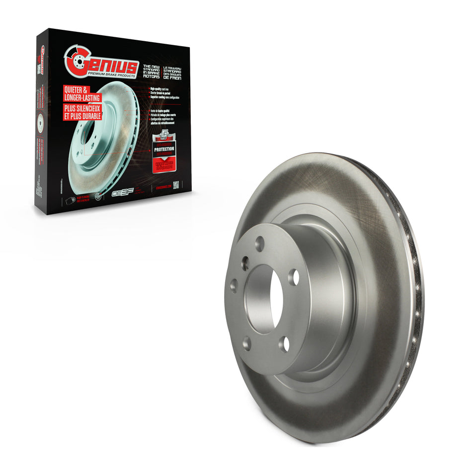 Rear Coated Disc Brake Rotor (1 Piece Only) GCR-980924 For BMW X3 X4