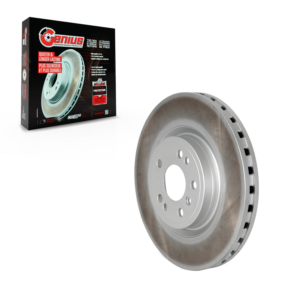 Front Coated Disc Brake Rotor (1 Piece Only) GCR-981000 For Mercedes-Benz ML350 GLE350 ML250 GLE300d