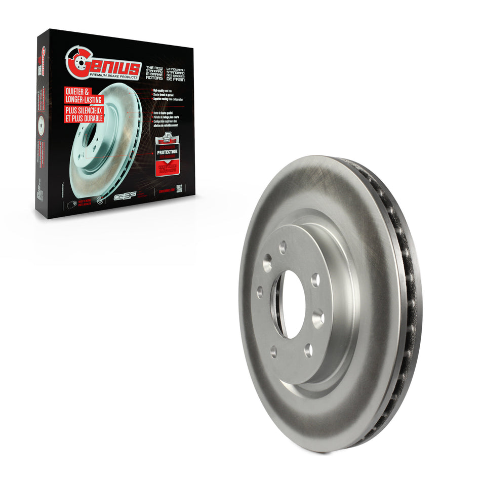 Front Coated Disc Brake Rotor (1 Piece Only) GCR-981773 For Nissan Rogue Sport Qashqai LEAF