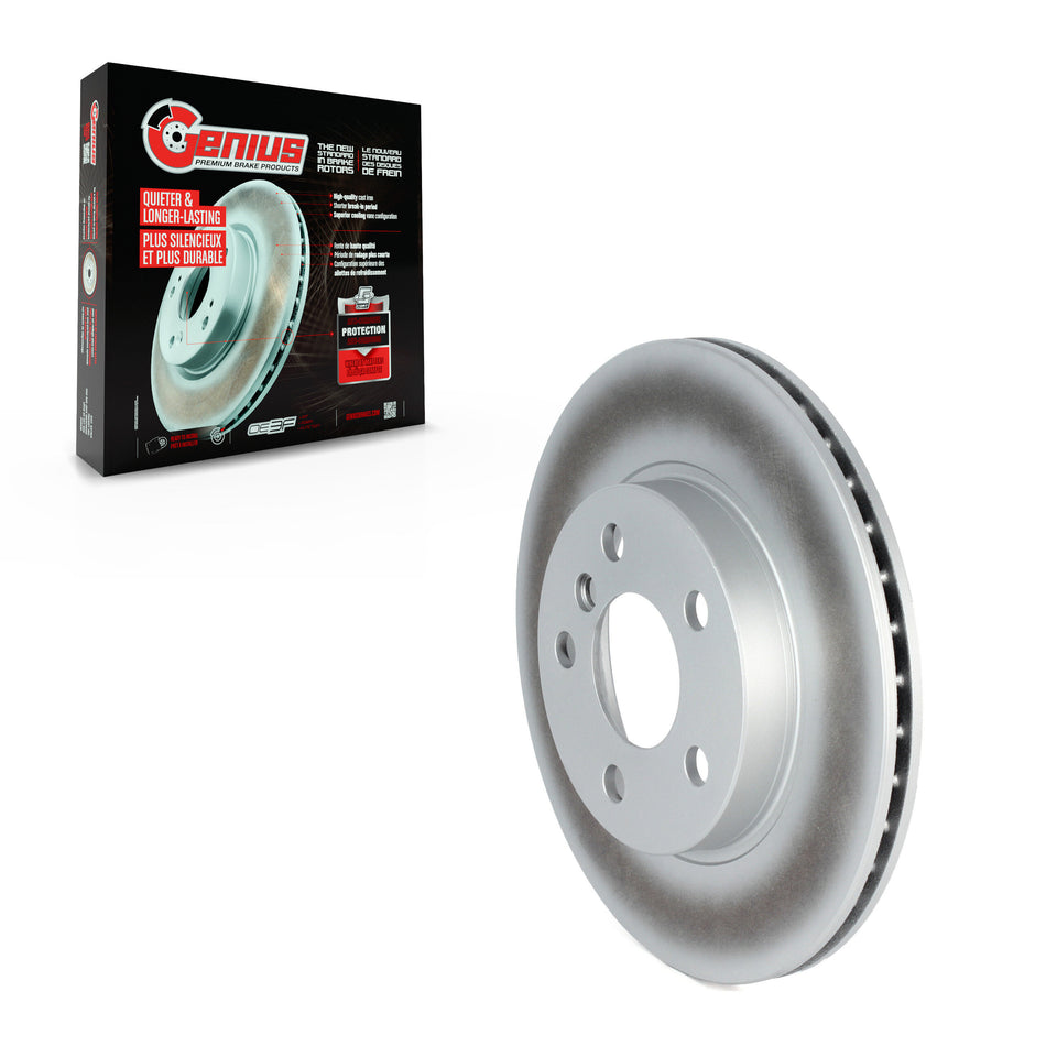 Front Coated Disc Brake Rotor (1 Piece Only) GCR-982068 For BMW i3 i3s