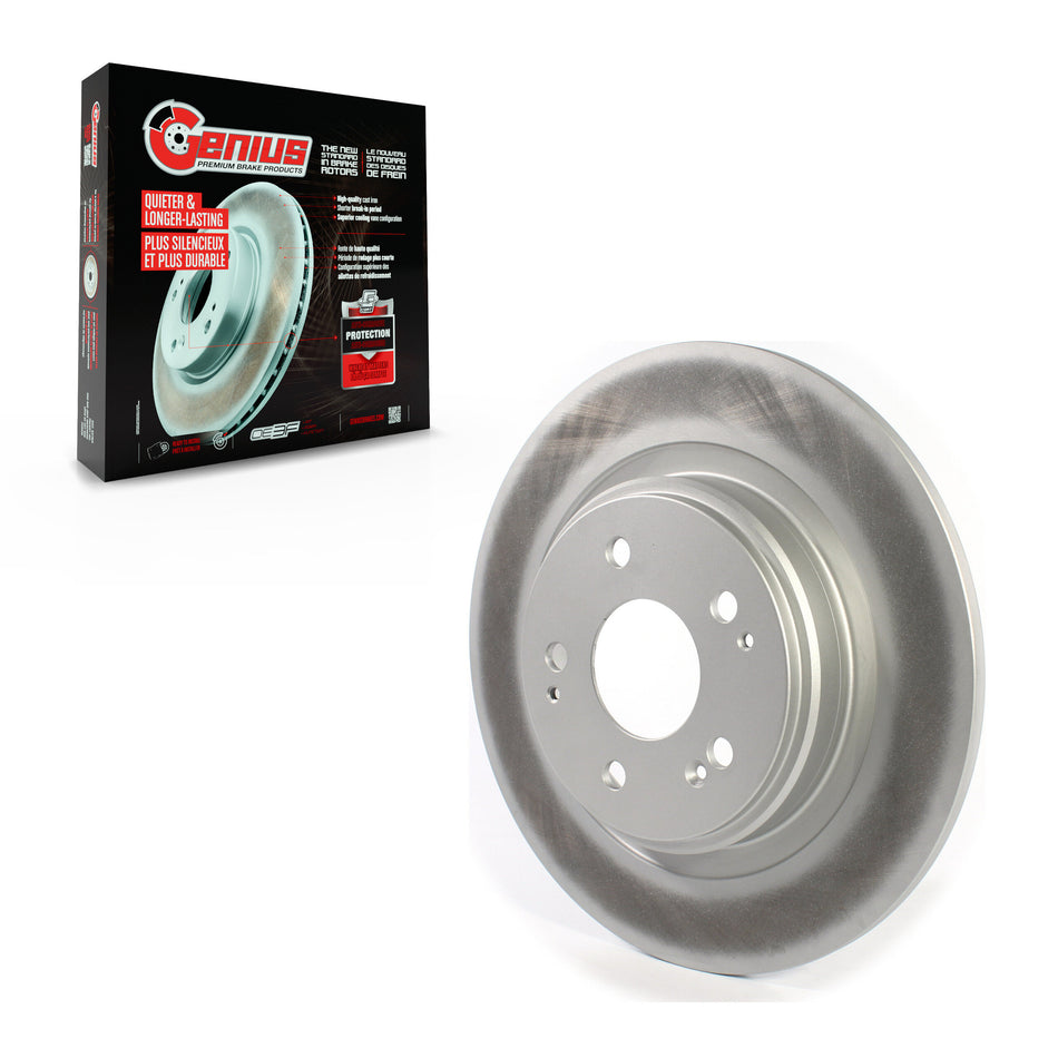 Rear Coated Disc Brake Rotor (1 Piece Only) GCR-982070 For 2017-2020 Acura MDX