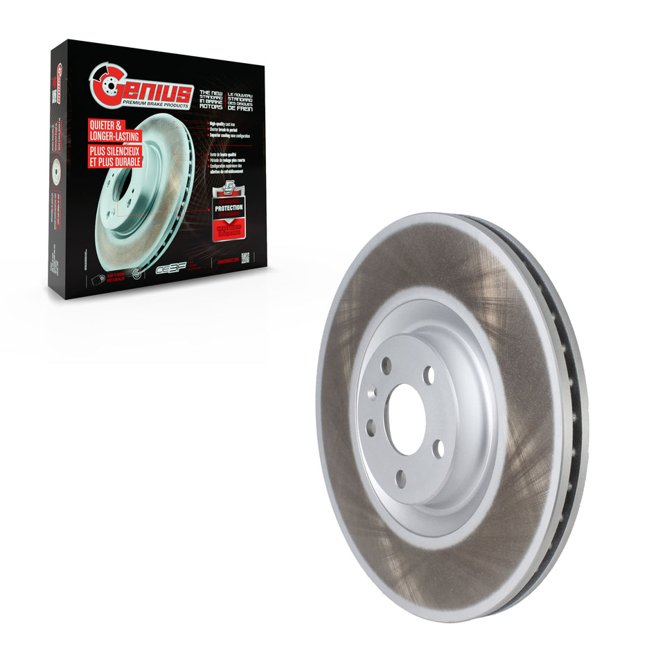 Front Coated Disc Brake Rotor (1 Piece Only) GCR-982113 For Volvo XC90 XC60