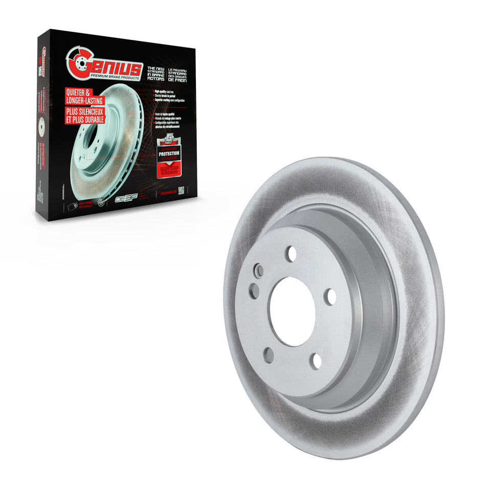 Rear Coated Disc Brake Rotor (1 Piece Only) GCR-982191 For 2016-2023 Mercedes-Benz Metris