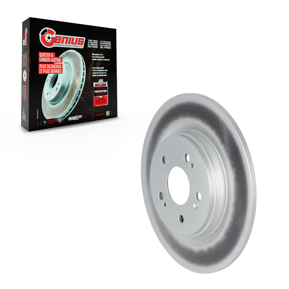 Rear Coated Disc Brake Rotor (1 Piece Only) GCR-982311 For Honda Odyssey Pilot