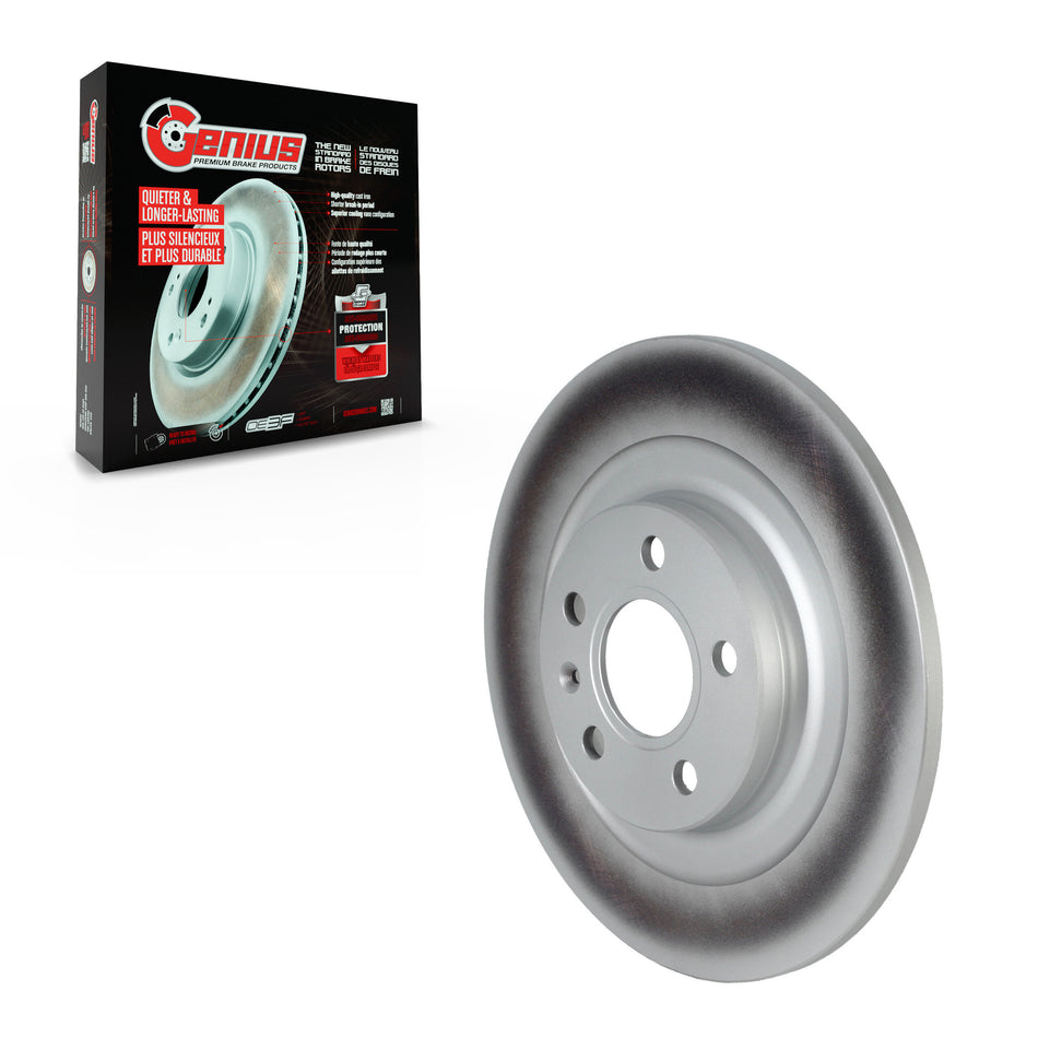 Rear Coated Disc Brake Rotor (1 Piece Only) GCR-982544 For Volvo XC40 With 302mm Diameter