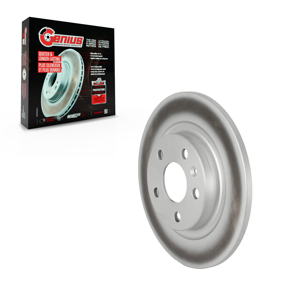 Rear Coated Disc Brake Rotor (1 Piece Only) GCR-982581 For Volvo XC40 With 280mm Diameter