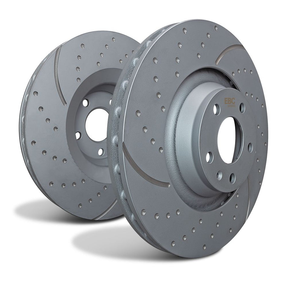 EBC Brakes Brake Pad and Rotor - PD23KF039
