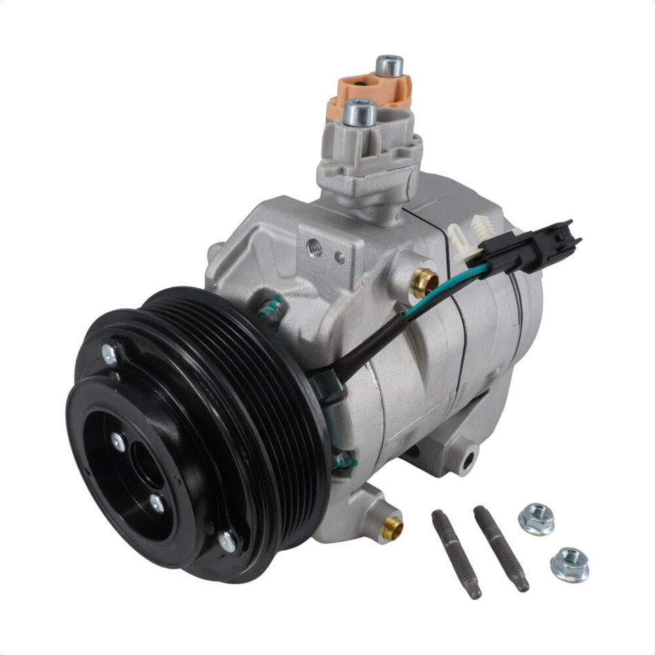 Air Conditioner AC Compressor with Clutch GLB-FD13295 For Ford F-350 Super Duty F-250 F-450 F-550