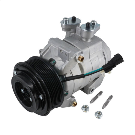 Air Conditioner AC Compressor w/ GLB-FD13296 For Ford F-350 Super Duty F-250 F-450 F-550 F-600 6.7L