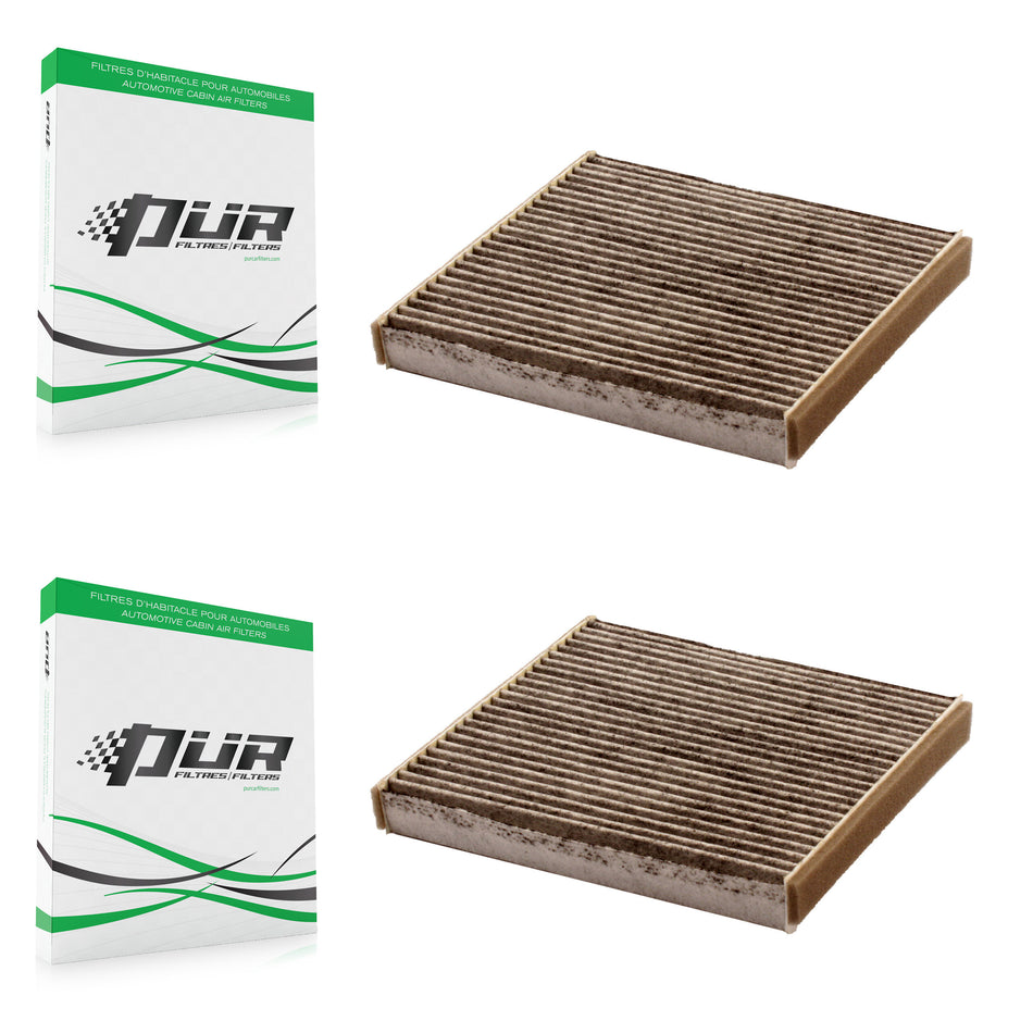 Cabin Air Filter (2 Pack) For Toyota Corolla RAV4 Camry Lexus Yaris Subaru Highlander V C K54-100008