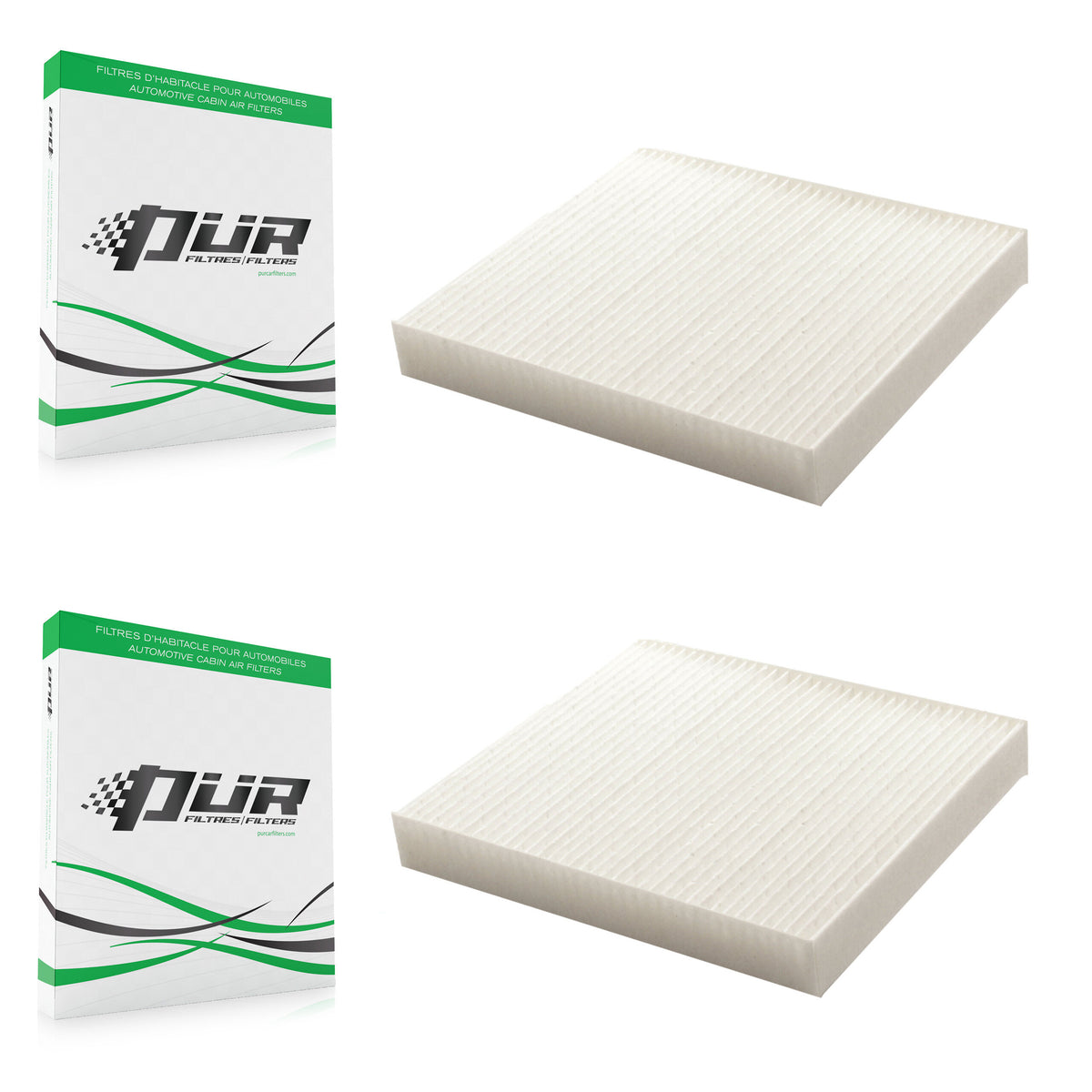 Cabin Air Filter (2 Pack) For 2010-2013 Kia Soul K54-100011