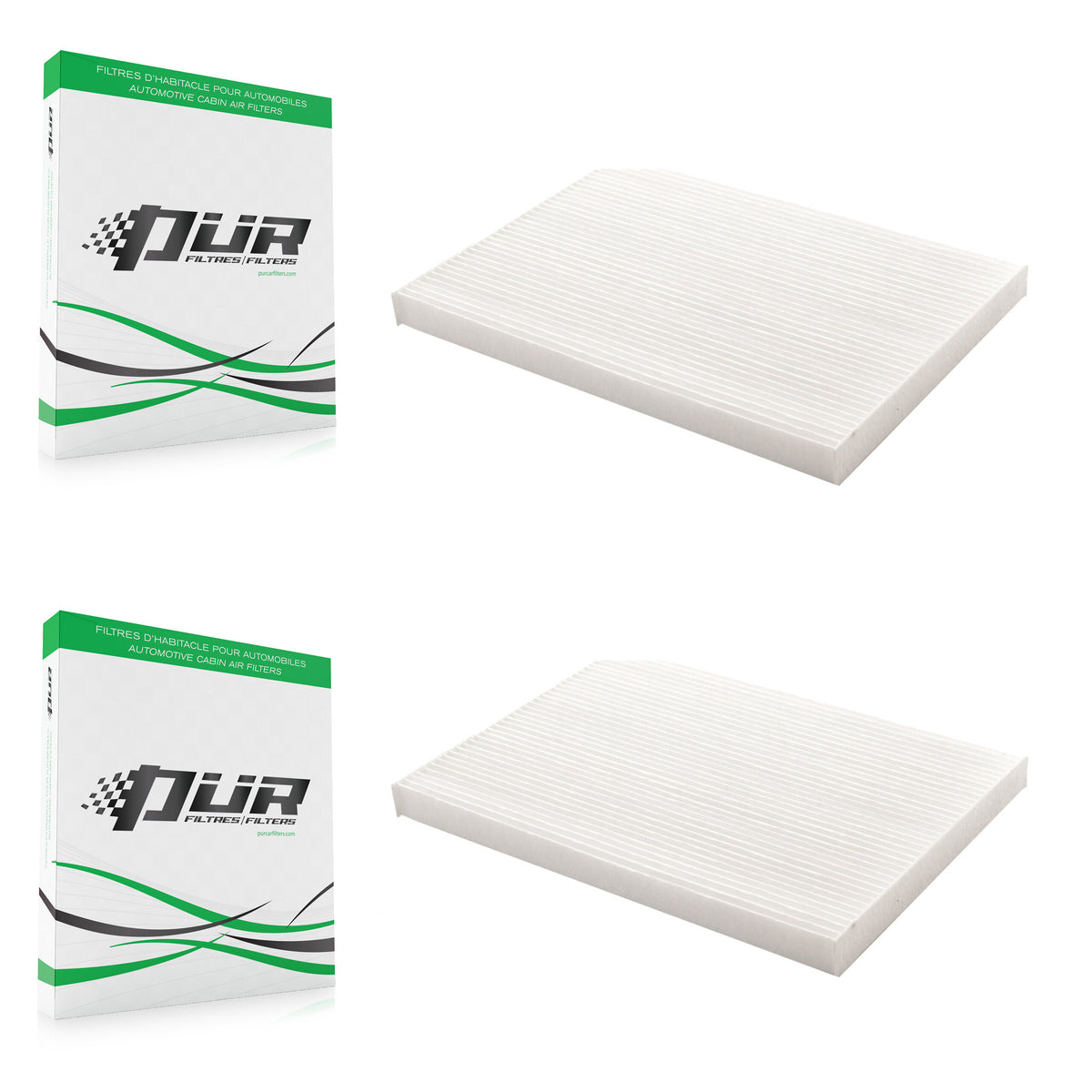 Cabin Air Filter (2 Pack) For Nissan Rogue Sentra Select K54-100037