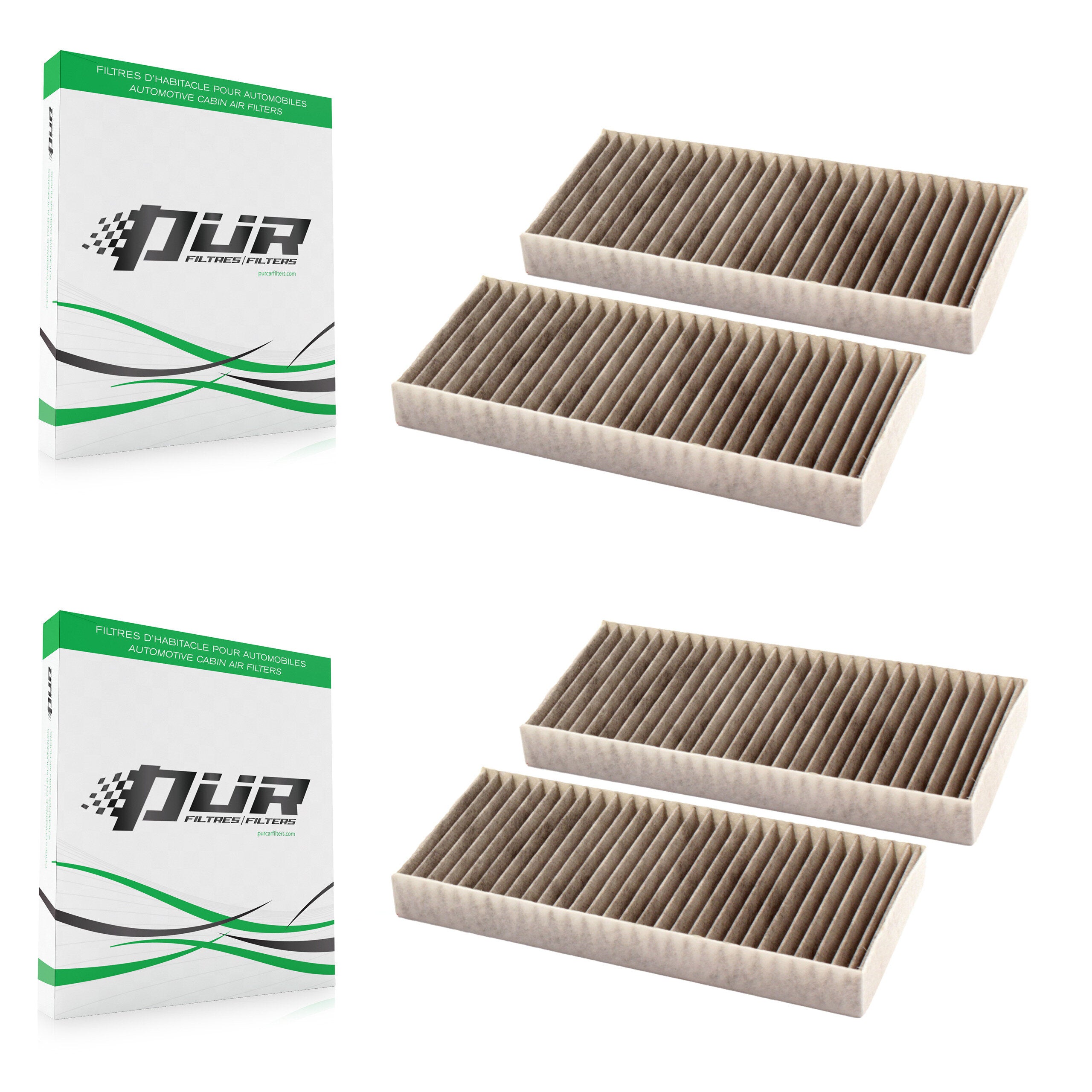 Cabin Air Filter (2 Pack) For Nissan TITAN Armada XD NV2500 INFINITI QX56 NV3500 K54-100069