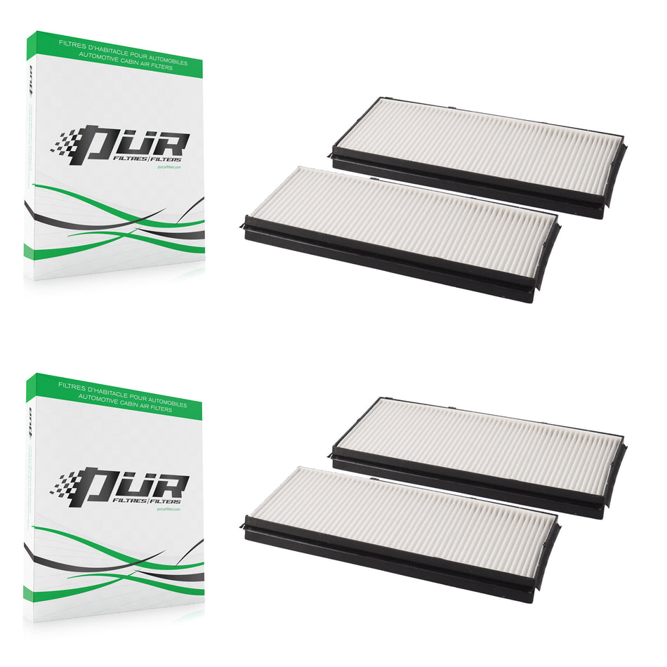 Cabin Air Filter (2 Pack) For BMW X5 X3 530i 530xi 650i 528i xDrive 525i 535i 645Ci 535xi K54-100076