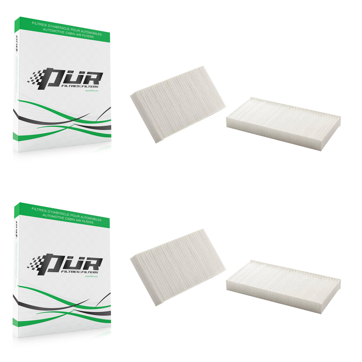 Cabin Air Filter (2 Pack) For Jeep Liberty Dodge Nitro K54-100078