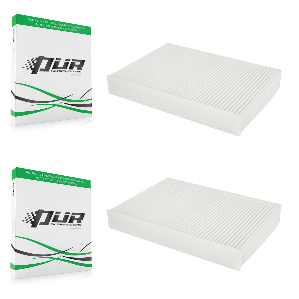 Cabin Air Filter (2 Pack) For Nissan Rogue Sport Qashqai K54-100086