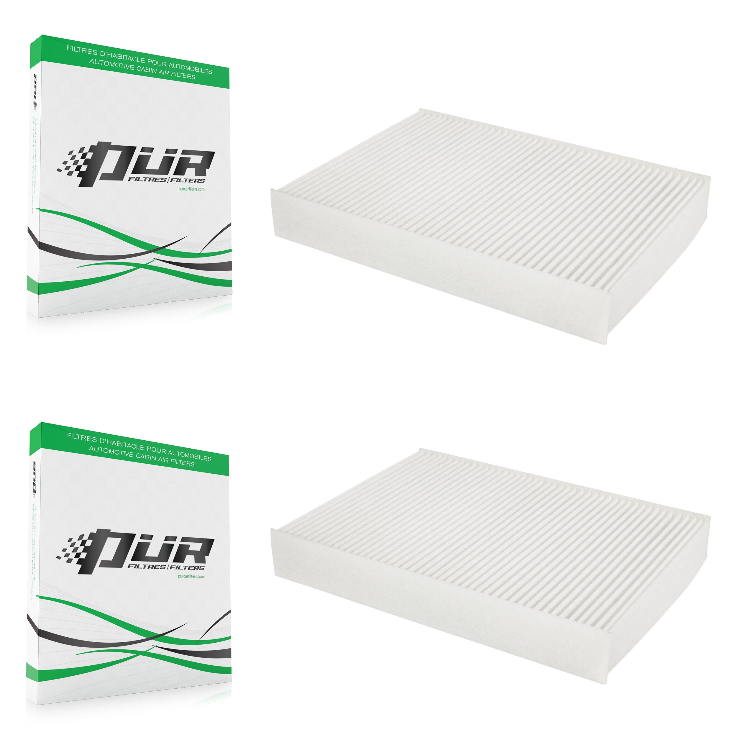 Cabin Air Filter (2 Pack) For Nissan Rogue Sport Qashqai K54-100086