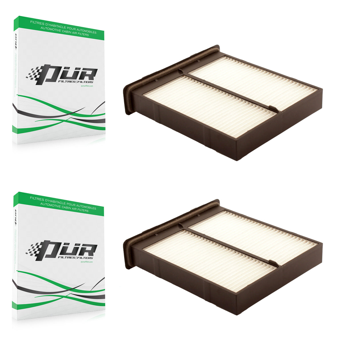 Cabin Air Filter (2 Pack) For Suzuki SX4 Crossover K54-100100