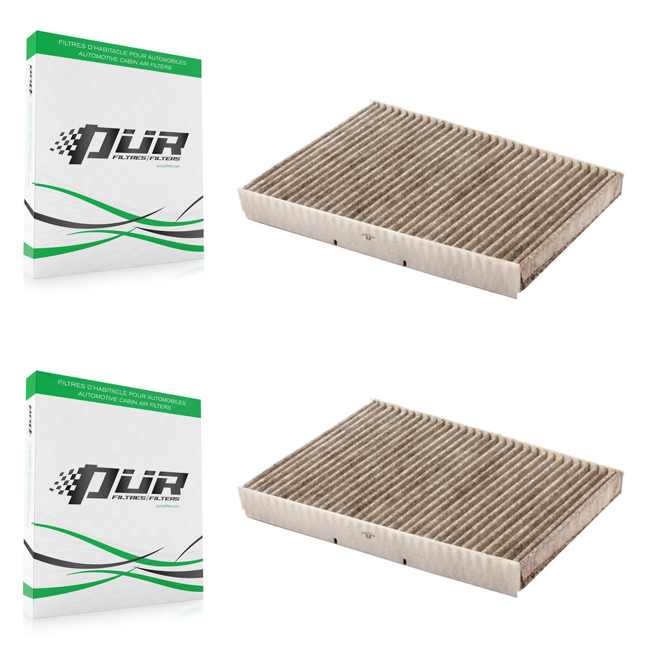 Cabin Air Filter (2 Pack) For Volkswagen Jetta Golf Beetle Passat City Audi Cabrio TT R32 K54-100129