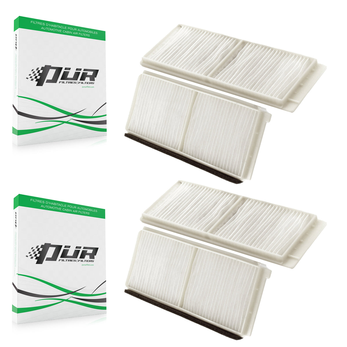 Cabin Air Filter (2 Pack) For 2011-2014 Mazda 2 K54-100140