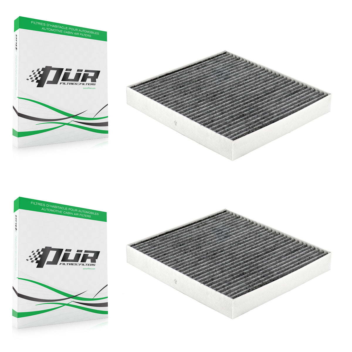Cabin Air Filter (2 Pack) For Hyundai Kia Tucson Elantra Santa Fe Sportage Sorento Kona 5 K54-101686