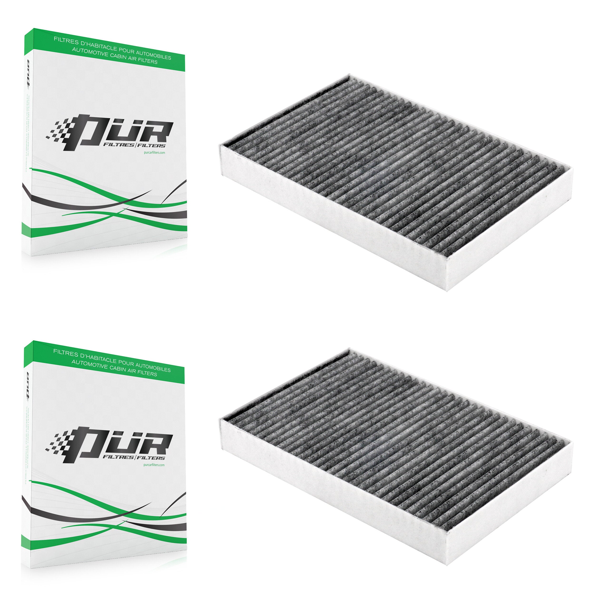 Cabin Air Filter (2 Pack) For 2012-2016 Tesla S K54-101795