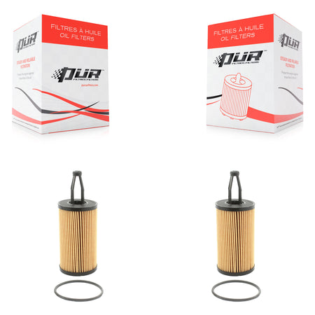Engine Cartridge Oil Filter (2 Pack) For Mercedes-Benz ML350 C300 C43 AMG GLC43 GLE400 K56-100009