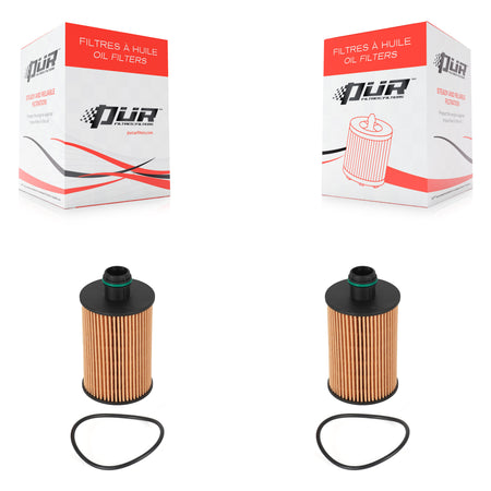 Engine Cartridge Oil Filter (2 Pack) For Ram 1500 Jeep Grand Cherokee Classic 3.0L K56-100013