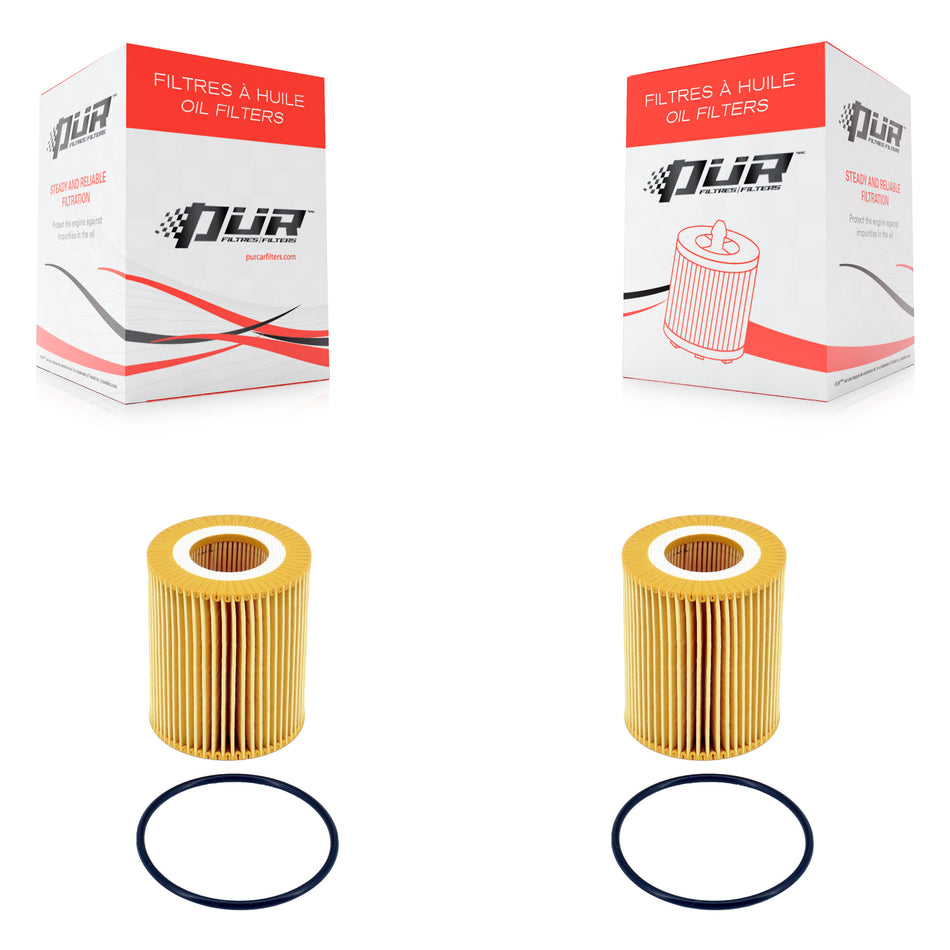Engine Cartridge Oil Filter (2 Pack) For Ford F-150 Land Rover Range Sport Discovery K56-100487