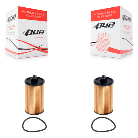 Engine Cartridge Oil Filter (2 Pack) For Chevrolet Cruze Buick Encore Trax Sonic Malibu K56-100492
