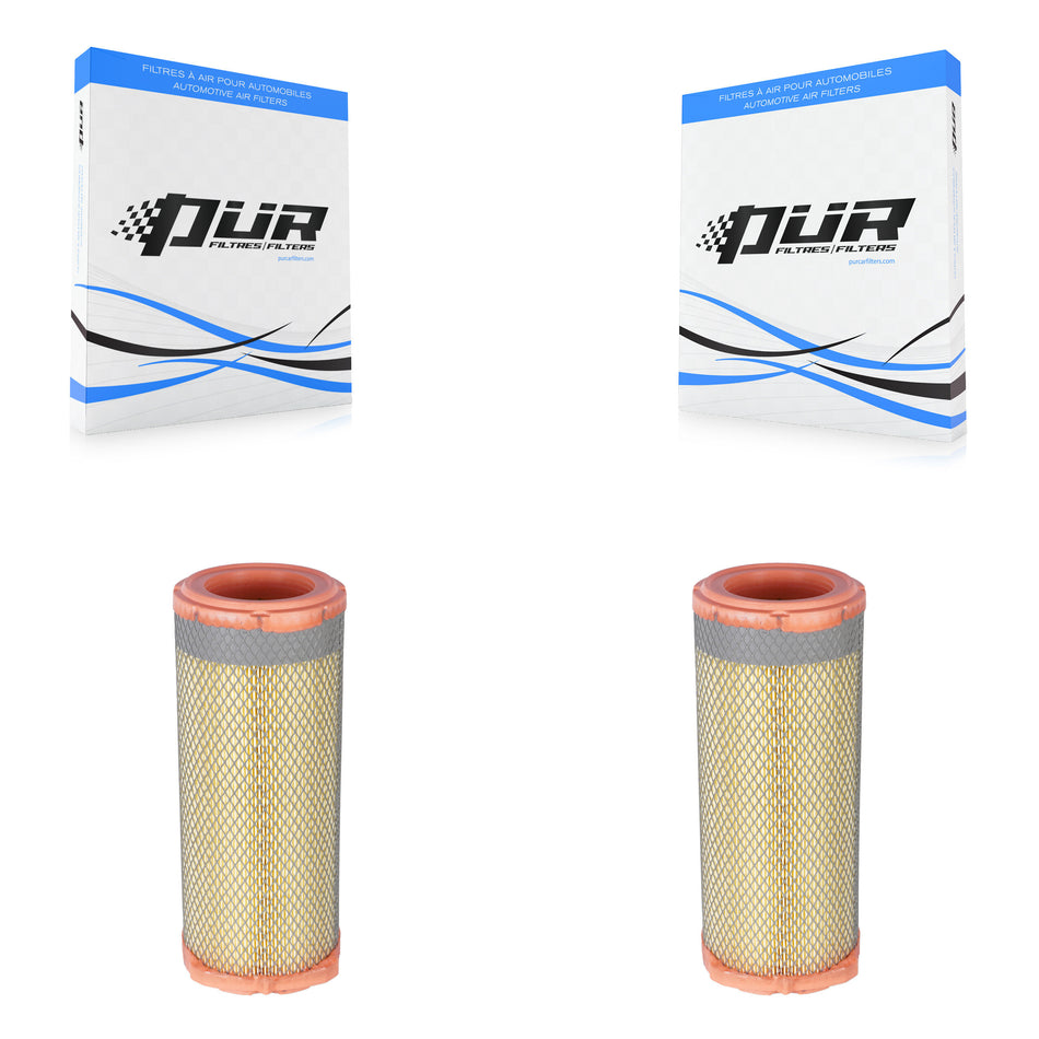Engine Air Filter (2 Pack) For GMC Chevrolet Savana 2500 Express 3500 4500 K57-100009