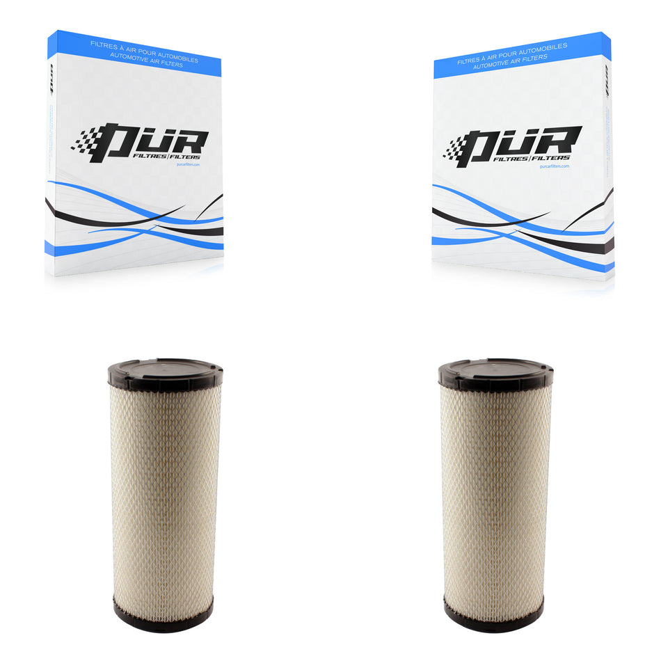 Engine Air Filter (2 Pack) For Chevrolet GMC Express 2500 3500 Savana 1500 4500 K57-100010