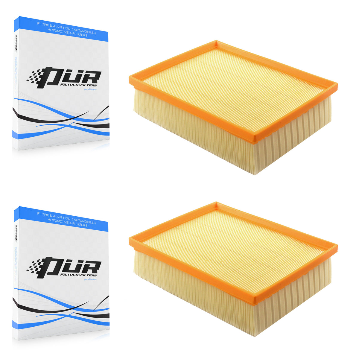 Engine Air Filter (2 Pack) For Audi A4 Quattro K57-100013