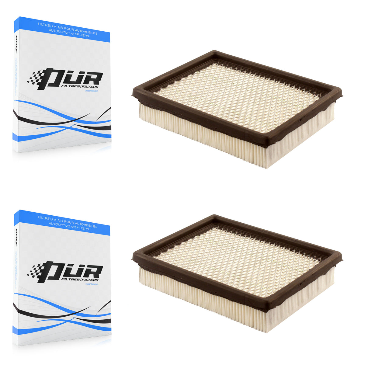 Engine Air Filter (2 Pack) For Chevrolet Cavalier Pontiac Sunfire Oldsmobile Buick Ciera K57-100037