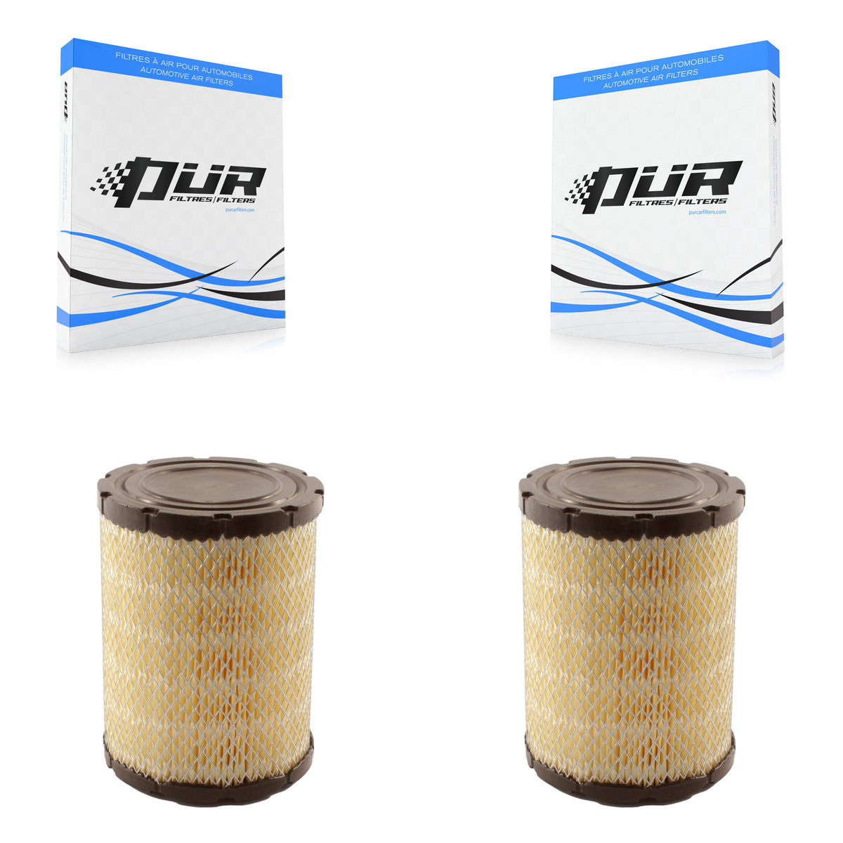 Engine Air Filter (2 Pack) For Chevrolet GMC Saturn Ion Trailblazer Envoy XL EXT Buick K57-100040