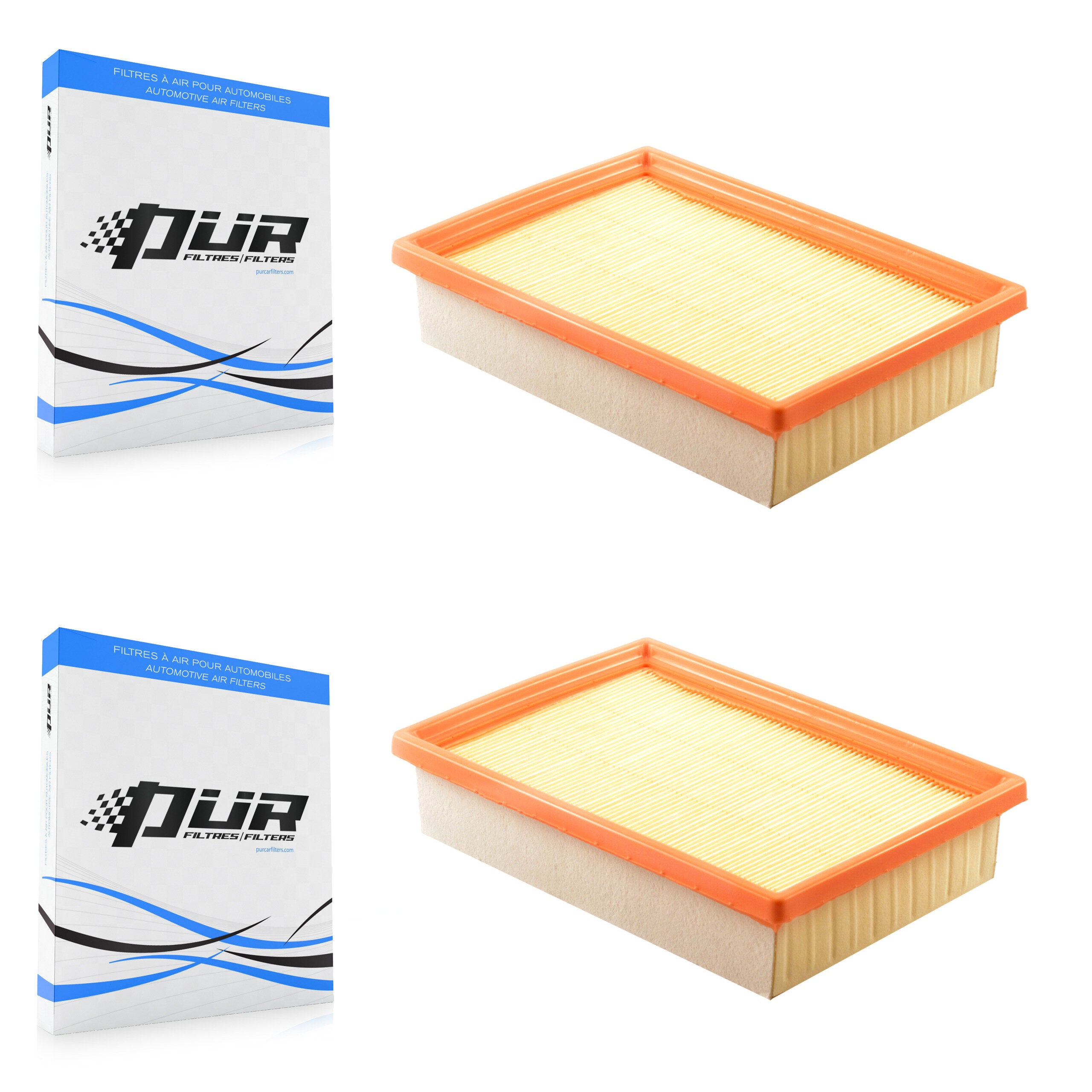 Engine Air Filter (2 Pack) For 2012-2020 Chevrolet Sonic K57-100054