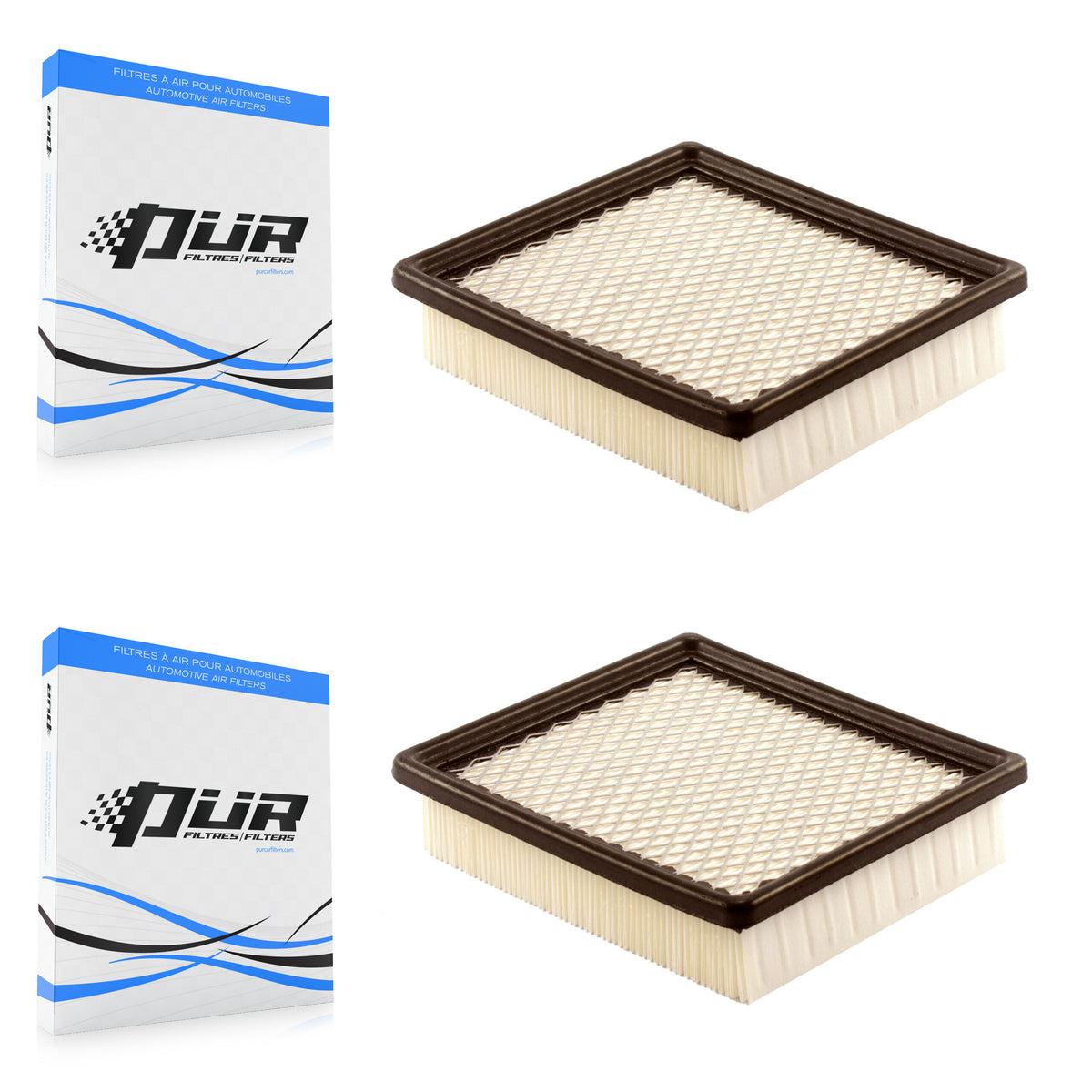 Engine Air Filter (2 Pack) For Chevrolet Volt Cadillac ELR K57-100069