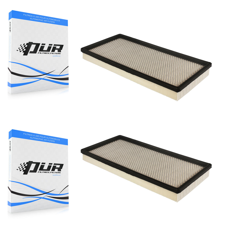Engine Air Filter (2 Pack) For Chevrolet GMC K1500 Corvette C1500 K2500 C2500 Express SSR K57-100078