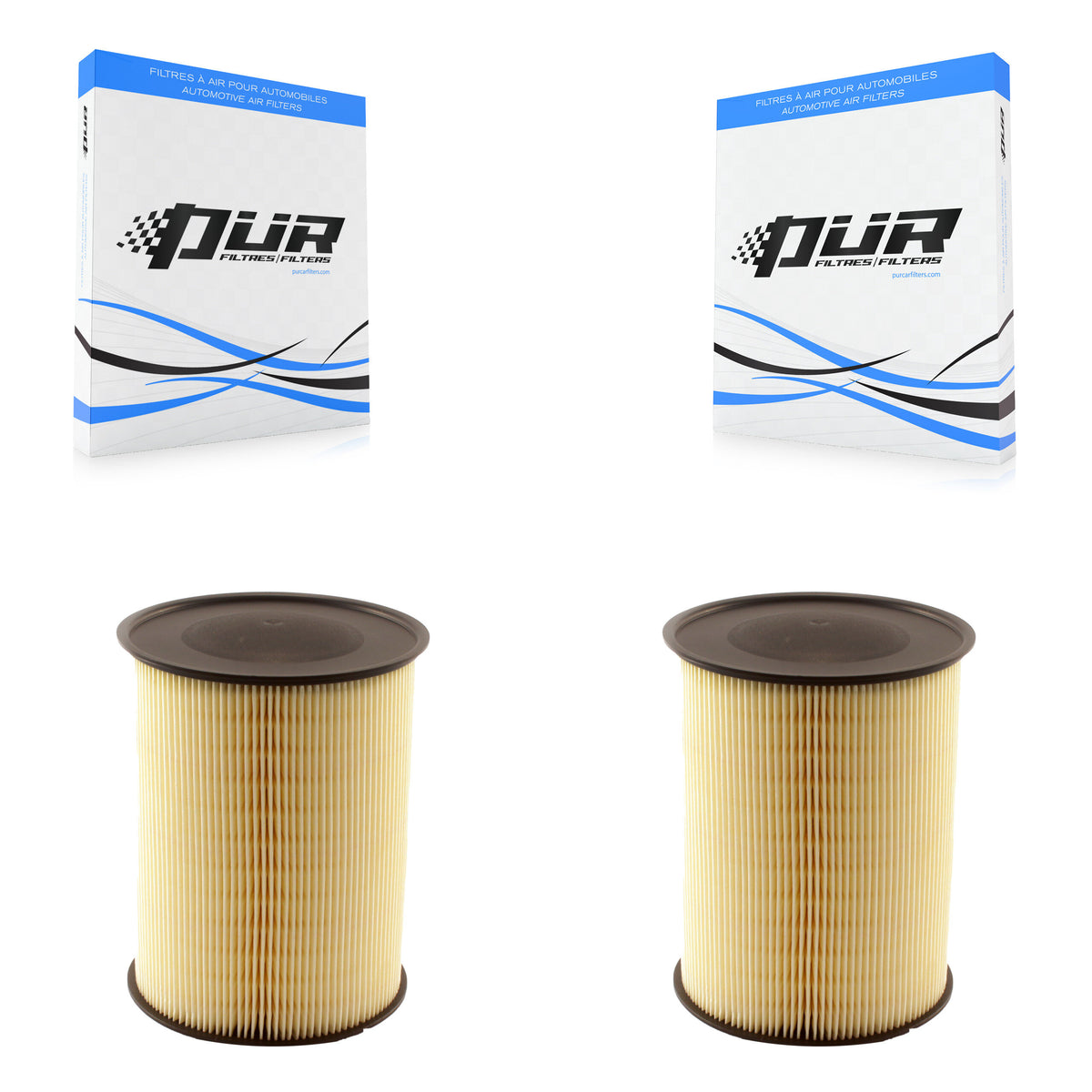 Engine Air Filter (2 Pack) For Ford Escape Focus Lincoln MKC Transit Connect Corsair K57-100086