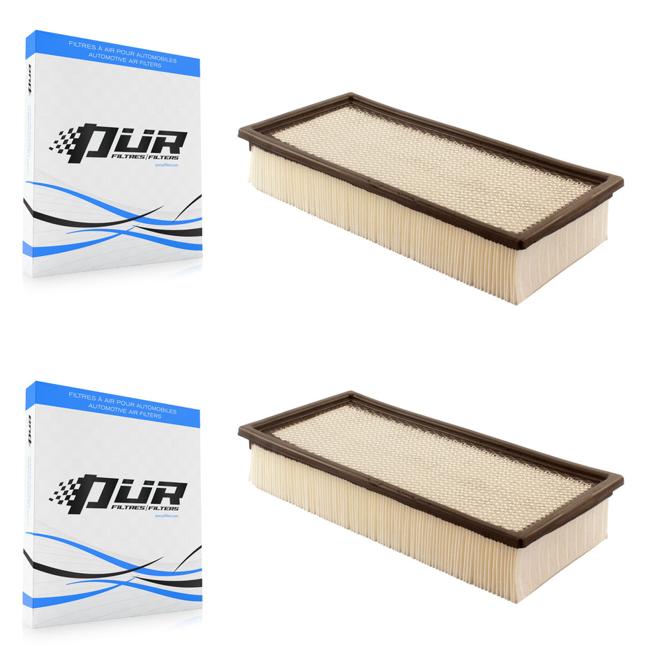 Engine Air Filter (2 Pack) For Ford F-350 Super Duty F-250 F-550 F-450 F-53 Motorhome K57-100093