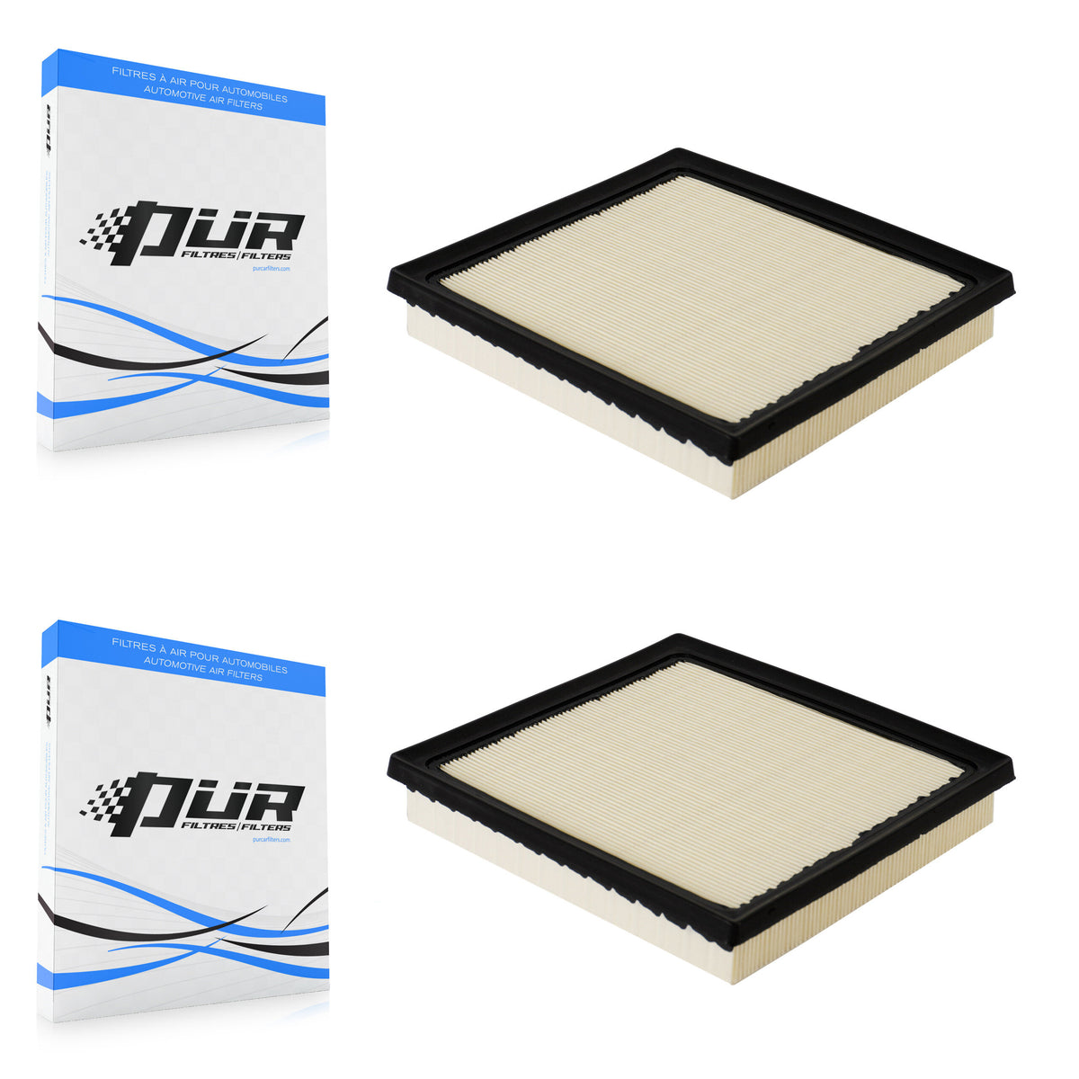 Engine Air Filter (2 Pack) For Subaru Crosstrek Forester Outback Impreza Ascent Outlander K57-100124