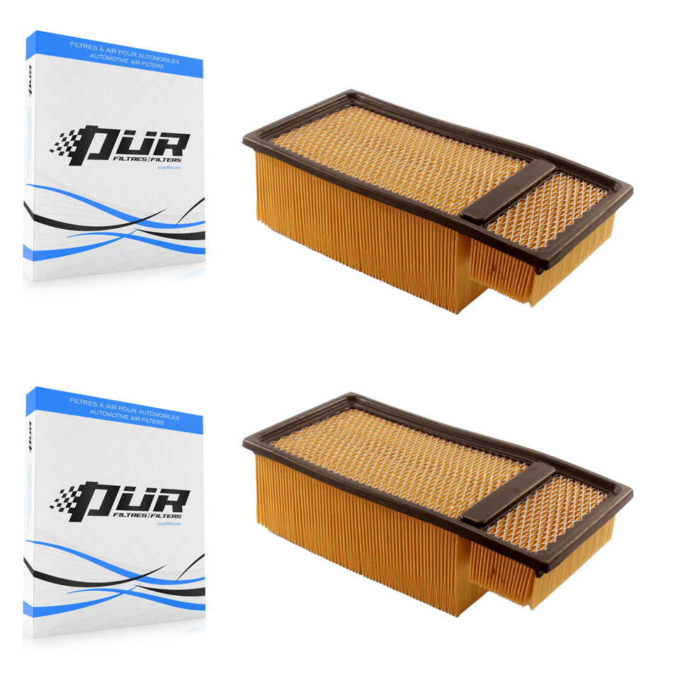Engine Air Filter (2 Pack) For Ford F-350 Super Duty F-250 F-450 F-550 F-650 F-750 K57-100133