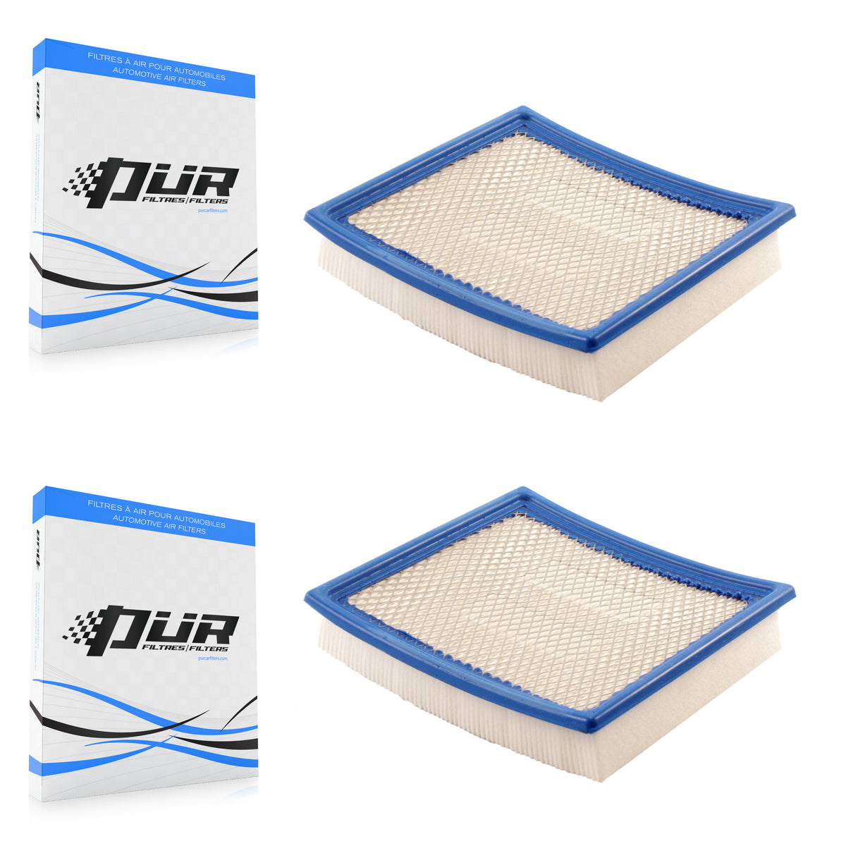 Engine Air Filter (2 Pack) For Chrysler 200 Dodge Avenger Sebring 2.4L K57-100136