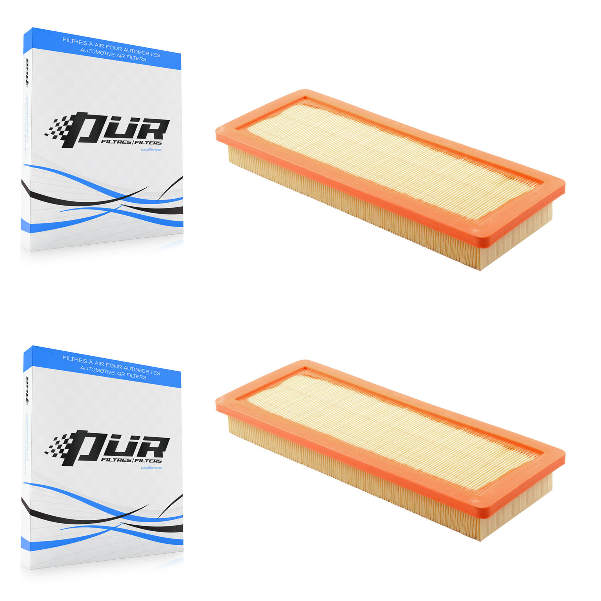 Engine Air Filter (2 Pack) For Mini Cooper Countryman BMW Z4 Paceman K57-100142